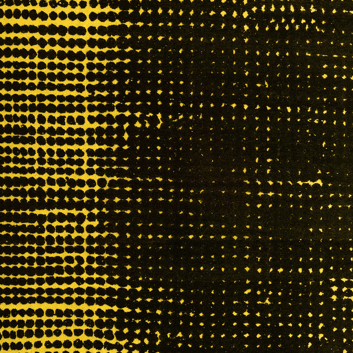 Abstract Yellow Modern Rug, abs4908yw