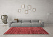 Modern Red Washable Rugs