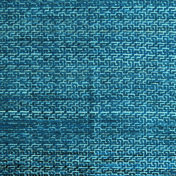 Machine Washable Abstract Light Blue Modern Rug, wshabs4909lblu