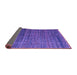 Sideview of Abstract Purple Modern Rug, abs4909pur