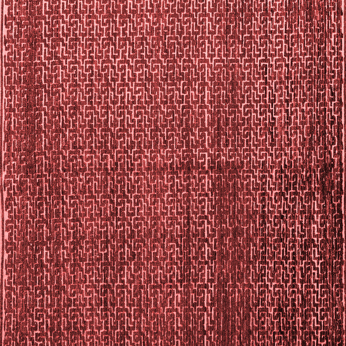 Abstract Red Modern Rug, abs4909red