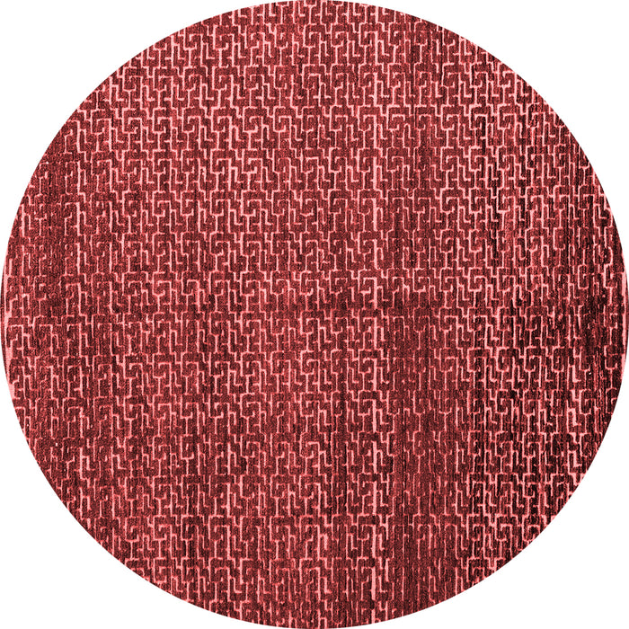 Abstract Red Modern Rug, abs4909red