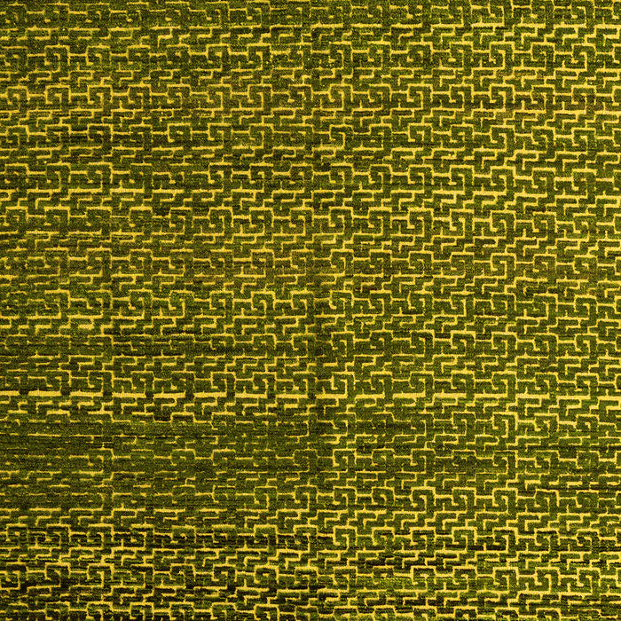 Abstract Yellow Modern Rug, abs4909yw