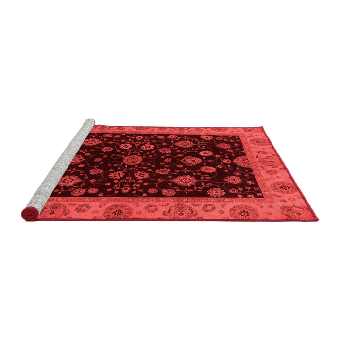 Modern Red Washable Rugs