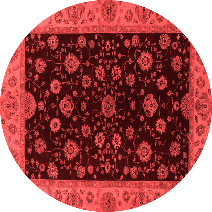 Abstract Red Modern Rug, abs490red