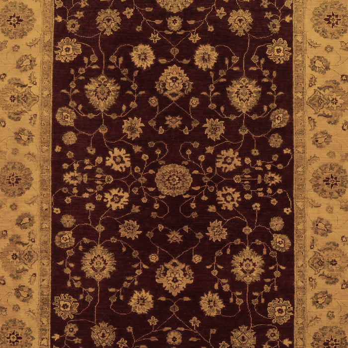 Machine Washable Abstract Brown Modern Rug, wshabs490brn