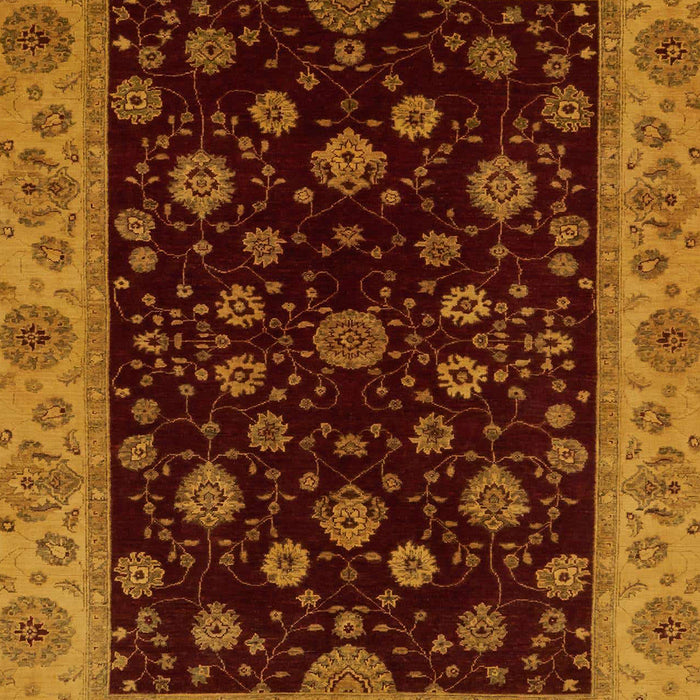 Abstract Dark Red Modern Rug, abs490