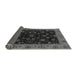 Sideview of Abstract Gray Modern Rug, abs490gry