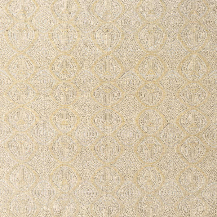 Square Abstract Brown Solid Rug, abs4910