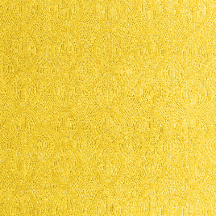 Machine Washable Solid Yellow Modern Rug, wshabs4910yw
