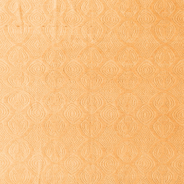 Square Solid Orange Modern Rug, abs4910org