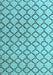 Machine Washable Terrilis Light Blue Contemporary Rug, wshabs4911lblu