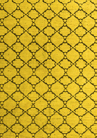 Terrilis Yellow Contemporary Rug, abs4911yw