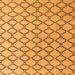 Square Machine Washable Terrilis Orange Contemporary Area Rugs, wshabs4911org
