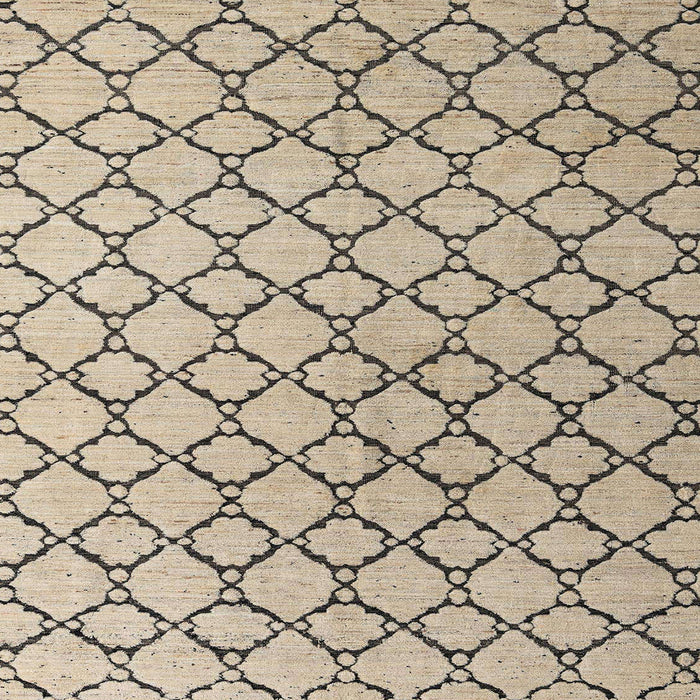 Square Machine Washable Abstract Dark Almond Brown Rug, wshabs4911