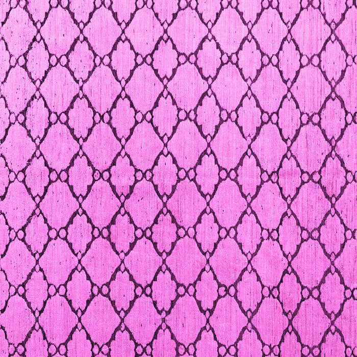 Square Machine Washable Terrilis Pink Contemporary Rug, wshabs4911pnk