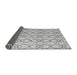 Sideview of Solid Gray Modern Rug, abs4912gry