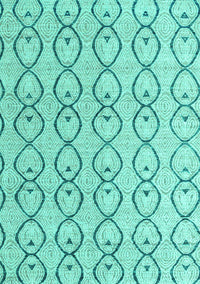 Solid Turquoise Modern Rug, abs4912turq