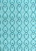 Machine Washable Solid Light Blue Modern Rug, wshabs4912lblu