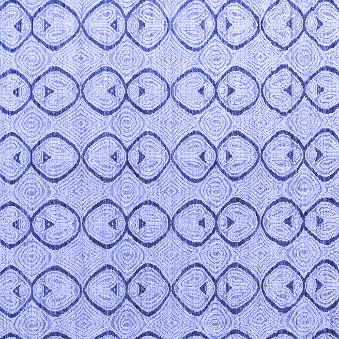 Square Solid Blue Modern Rug, abs4912blu