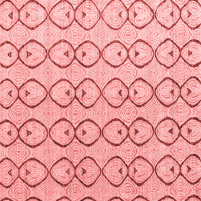 Machine Washable Solid Red Modern Rug, wshabs4912red