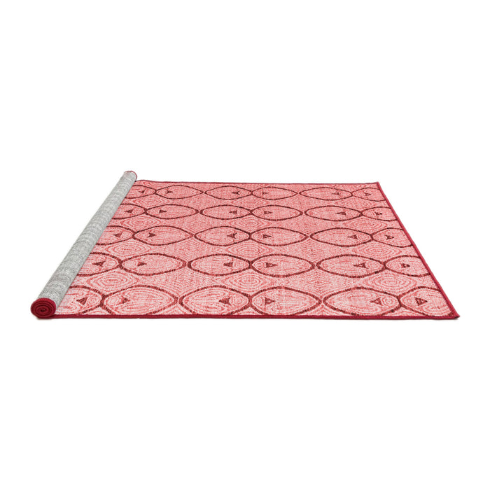 Modern Red Washable Rugs
