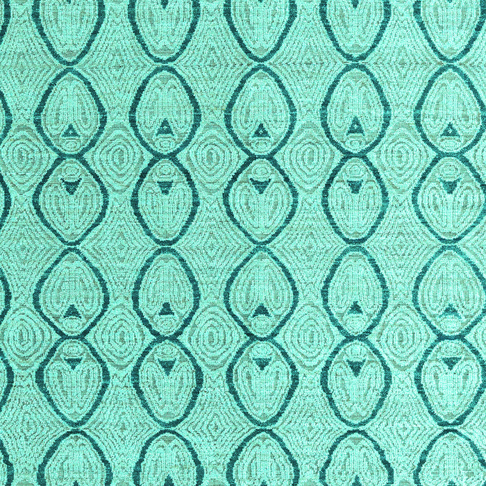 Machine Washable Solid Turquoise Modern Area Rugs, wshabs4912turq