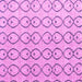 Square Machine Washable Solid Pink Modern Rug, wshabs4912pnk