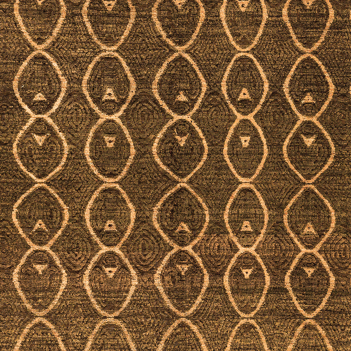 Abstract Orange Modern Rug, abs4913org