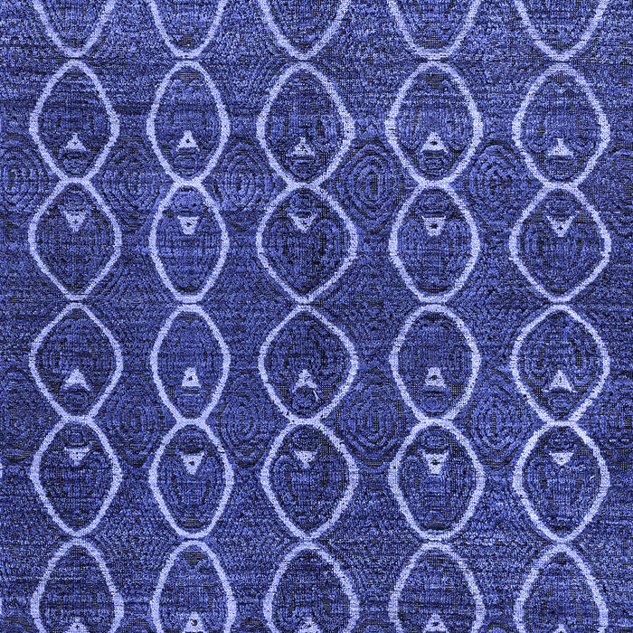 Abstract Blue Modern Rug, abs4913blu