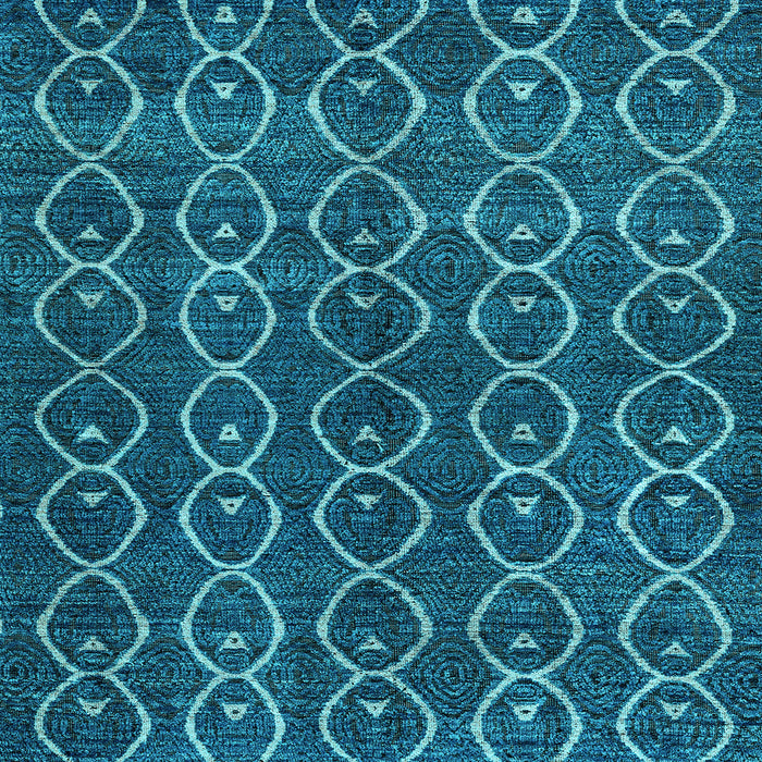 Square Abstract Light Blue Modern Rug, abs4913lblu
