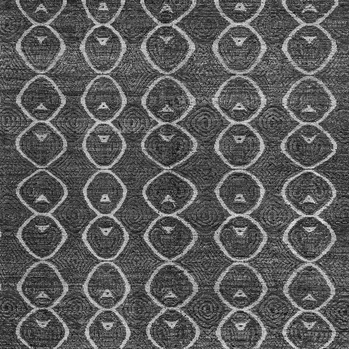 Square Machine Washable Abstract Gray Modern Rug, wshabs4913gry