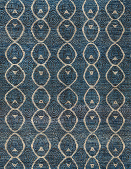 Abstract Light Slate Gray Modern Rug, abs4913