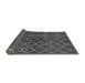 Sideview of Abstract Gray Modern Rug, abs4913gry