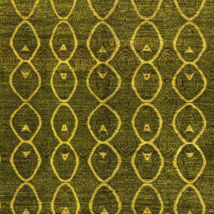 Abstract Yellow Modern Rug, abs4913yw