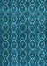 Machine Washable Abstract Light Blue Modern Rug, wshabs4913lblu