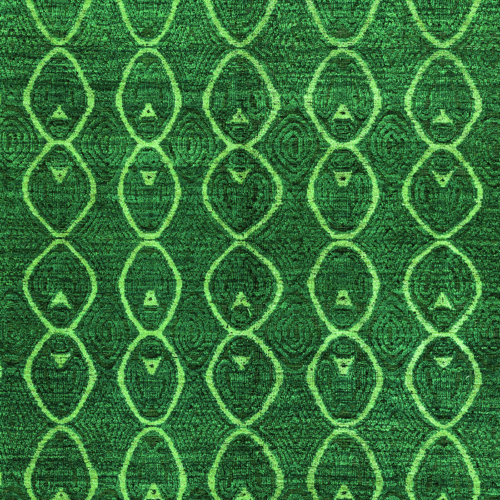 Abstract Green Modern Rug, abs4913grn