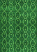 Machine Washable Abstract Green Modern Area Rugs, wshabs4913grn