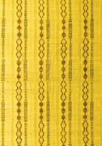 Abstract Yellow Modern Rug, abs4914yw