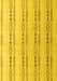 Abstract Yellow Modern Rug, abs4914yw