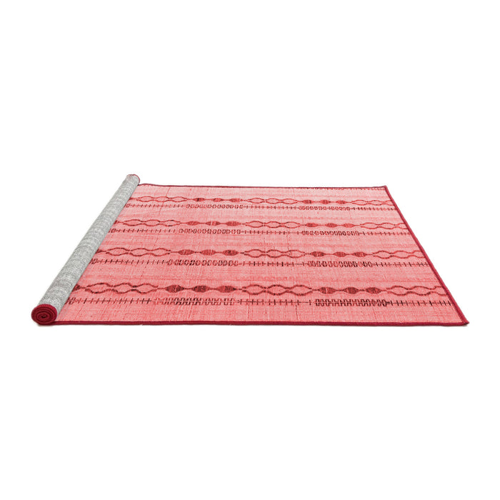 Modern Red Washable Rugs