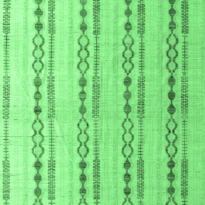 Machine Washable Abstract Emerald Green Modern Area Rugs, wshabs4914emgrn