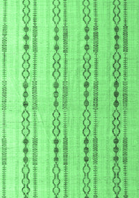 Abstract Emerald Green Modern Rug, abs4914emgrn