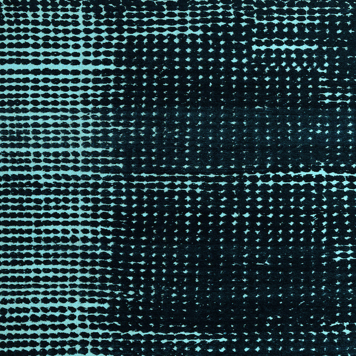 Square Machine Washable Abstract Light Blue Modern Rug, wshabs4915lblu