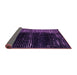 Sideview of Abstract Purple Modern Rug, abs4915pur