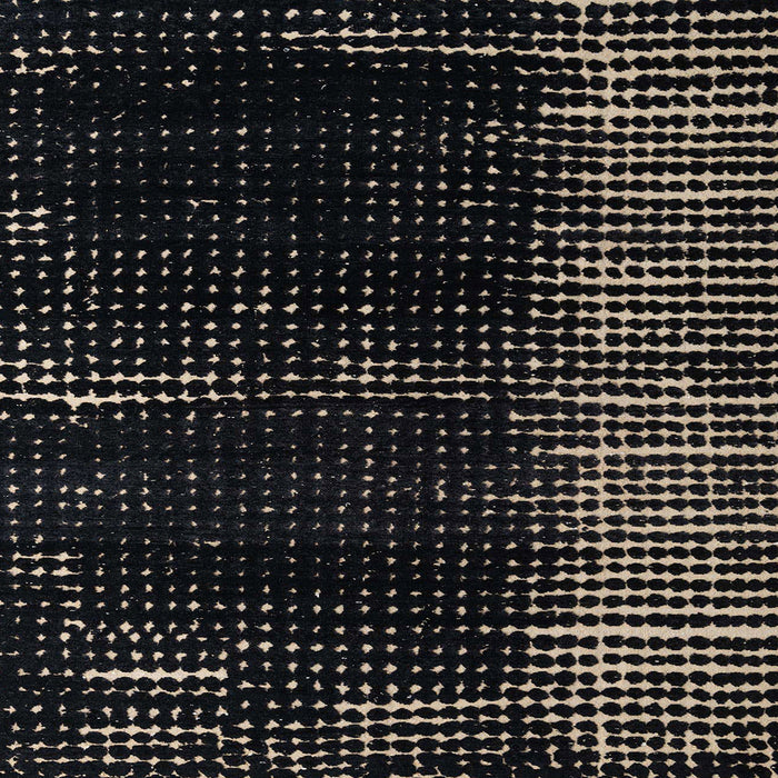 Square Abstract Gray Modern Rug, abs4915