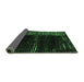 Sideview of Abstract Emerald Green Modern Rug, abs4915emgrn