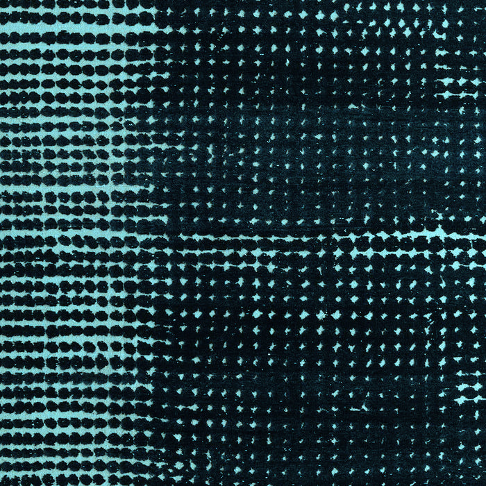 Abstract Light Blue Modern Rug, abs4915lblu