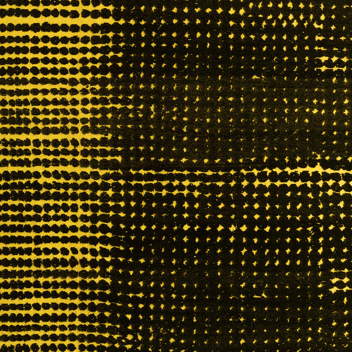 Abstract Yellow Modern Rug, abs4915yw