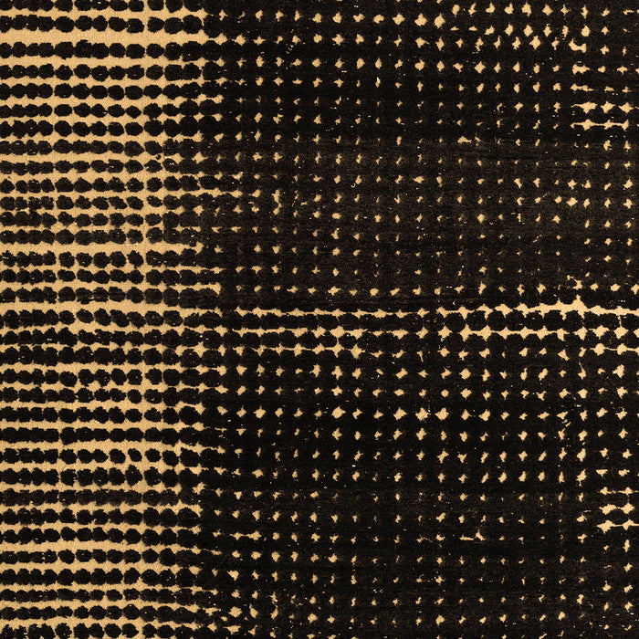 Machine Washable Abstract Brown Modern Rug, wshabs4915brn